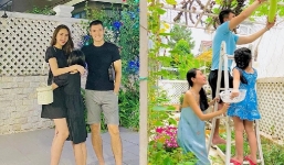 Con gái Thủy Tiên thoáng chốc đã cao bằng vai mẹ, mặt thật vẫn là ẩn số