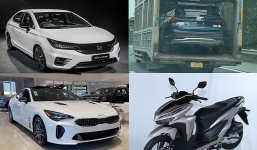Tin xe hot nhất 11/3: Hyundai Santa Fe 2021 trên đường về Việt Nam, Kia Stinger 'hiện nguyên hình' tại đại lý