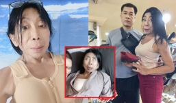 Tình hình sức khỏe mới nhất của gái già chuyển giới Thái Lan hậu clip trợn ngược mắt