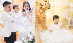 Sinh ra đã ngậm thìa kim cương, ái nữ nhà 'cô dâu 200 cây vàng' còn được tổ chức thôi nôi to hơn đám cưới mẹ