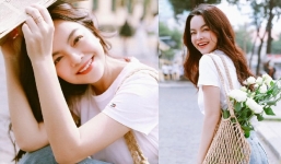 Phạm Quỳnh Anh tươi trẻ như gái đôi mươi hậu ly hôn ông bầu Quang Huy