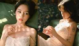 Linh Ngọc Đàm hóa 'gái hư' trong loạt ảnh mới, nhan sắc xứng đáng điểm tuyệt đối