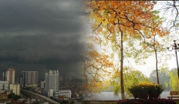 Bắc Bộ đón không khí lạnh nhẹ gây mưa lốc sét, mưa đá cho Bắc Bộ