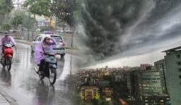 Dự báo thời tiết đêm nay, ngày mai 15-16/4: Mưa rào và có nơi có dông rải rác ở Bắc Bộ