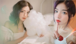 Nổi tiếng nhất ĐH Kinh tế Quốc dân vì xinh đẹp, mặt mộc của hotgirl Phan Hằng gây tò mò