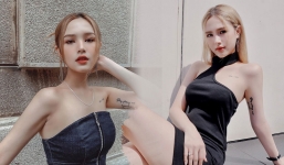 Hiếm khi mới thấy Xoài Non lên đồ hậu lấy chồng thiếu gia, nhan sắc xao xuyến lạ