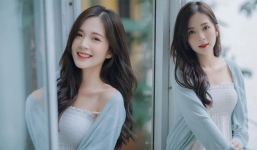 Vẻ đẹp trong trẻo tựa sương mai của nàng thơ Nguyễn Hoàng Ngọc Huyền