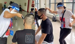 Phương Thanh nhận cơn mưa lời khen khi tự tay cắt tóc cho bác sĩ, quân nhân mùa dịch