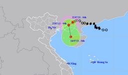 Bão số 3 suy yếu trước khi tiến sát Quảng Ninh, quay đầu trở lại Trung Quốc