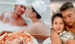 Lương Bằng Quang và Ngân 98 nuôi sở thích quái đản: Khoe ảnh giường chiếu, tắm chung