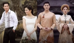 Nhan sắc của Lệ Quyên biến hóa qua 2 bộ ảnh 'cưới' với 2 người đàn ông