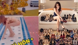 Pha 'vồ ếch' hú hồn của Ngọc Trinh khiến dân mạng vừa cười vừa thương