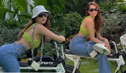 Thời trang phang thời tiết, Ngọc Trinh lập tức bị soi một điểm to lồ lộ bất thường