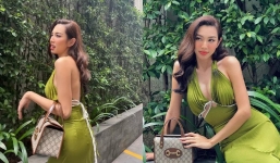 Thuỳ Tiên để lộ vòng eo ‘mỡ cá hú’: Tại chiếc váy nhăn nhúm hay bận rộn chạy show quên tập luyện?