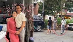 Hiền Hồ tay trong tay cùng đại gia đi xem đất, CDM đồng loạt hỏi: 'Anh em nương tựa' làm giàu hay moi tiền đại gia mua đất?