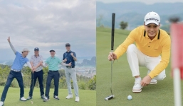 Bị ‘khịa’ chuyện đi đánh golf không có người 'nương tựa', Hồng Đăng ‘đáp trả’ khiến dân mạng bò lăn ra cười 