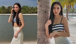 Hậu xác nhận không đính hôn với Anh Tú, Diệu Nhi ‘tung’ loạt ảnh mát mắt ‘đập tan’ tin đồn sinh con?