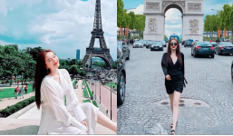 1 mỹ nhân đình đám Vbiz ‘đánh động’ đáp chuyến bay Pháp, ‘nối ngôi’ Lý Nhã Kỳ - Hương Giang tỏa sáng tại Cannes?