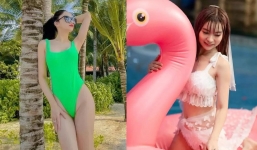 Sao nữ Vbiz hở hang, ‘nửa kia’ phản ứng bất ngờ: Mạc Văn Khoa - Kim Lý ‘ghen’, chồng Bảo Thy gây trầm trồ