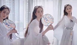 Ngọc Trinh kín đáo hóa chị Hằng vẫn đủ khiến dân mạng trầm trồ ngày Trung thu