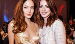 ‘Sốt’ trở lại hình ảnh đọ sắc của nữ thần Anne Hathaway và búp bê Angelina Jolie