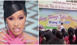 Cardi B bất ngờ phản ứng khi thấy học sinh Việt Nam nhảy cover bản hit 18+ của mình