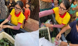 Trang Trần đăng đàn cầu cứu Đàm Vĩnh Hưng và CĐM vì 2 tấn hàng cứu trợ miền Trung có nguy cơ bị ăn chặn