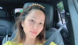 H'Hen Niê tự tin khoe mặt mộc trong xế hộp, tiết lộ đang hạnh phúc vì đạt được điều không phải ai cũng làm được