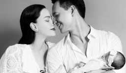 Mẹ bỉm sữa Hồ Ngọc Hà tung khoảnh khắc 'tình bể bình' bên Kim Lý và cặp song sinh