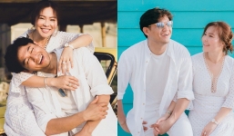 Trước lời gièm pha của dư luận về bà xã đại gia, Quý Bình có hành động đầy ấm áp dành cho vợ