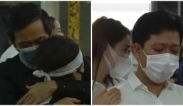 Xót xa trước hình ảnh dàn sao Việt giàn giụa nước mắt trong đám tang cố NS Chí Tài qua những hình ảnh chưa từng công bố