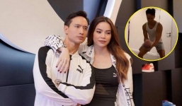 Ông bố 'ngầu' nhất năm gọi tên Kim Lý: Mặc áo ba lỗ, quần đùi, ru con theo kiểu Thụy Điển khiến mẹ bỉm sữa Hà Hồ thích thú