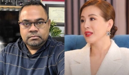 Hoa hậu Thu Hoài lại dùng ngôn từ mạnh với chồng Thu Phương giữa lùm xùm về bức ảnh của cố NS Vân Quang Long