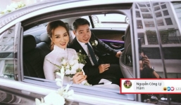 Vừa kết hôn, Công Lý đã công khai 'mắng yêu' bà xã xinh đẹp