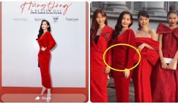 Lê Âu Ngân Anh bị 'người qua đường' chộp lại khoảnh khắc phát tướng, khác xa so với hình ảnh tự đăng