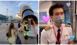 MXH phát sốt với clip Tiktok 'ngồi máy bay do người yêu lái', nam chính đúng chuẩn soái ca khiến chị em chỉ biết ghen tỵ