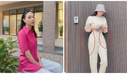 Được khen ngợi hết lời về diện mạo sau sinh, thế nhưng 'mẹ bỉm' Đàm Thu Trang lại bị dân tình 'bóc mẽ' sống ảo