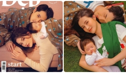 Gia đình Đông Nhi - Ông Cao Thắng xuất hiện như 'cực phẩm' trên bìa tạp chí, biểu cảm của Winnie mới gây chú ý