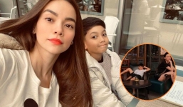 Mới 11 tuổi, con trai của Hồ Ngọc Hà và Cường Đô La sẵn sàng 'ganh đua' với cựu mẫu lừng danh năm nào 