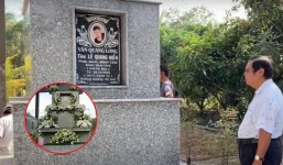 Lễ an táng Vân Quang Long hoàn tất, cố ca sĩ đã yên nghỉ tại quê nhà Đồng Tháp sau gần 1 tháng ra đi