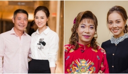 Vợ mới cưới của Công Lý chăm chút 'từng ly từng tí' cho Bắc Đẩu ở hậu trường Táo Quân 2021