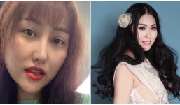 'Da nâu' Phi Thanh Vân biến hóa thành búp bê khi lộ diện sau thời gian dài im ắng