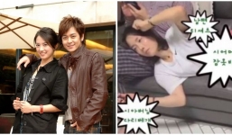 Mỹ nhân 'Sợi dây chuyền định mệnh' gây tranh cãi khi ngang nhiên khỏe ảnh nằm trên đùi bố chồng