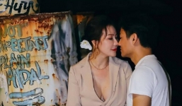 Khoe ảnh ngọt ngào bên chồng, bà xã đại gia của Quý Bình gây chú ý với điểm cực 'quý' ở vòng 1