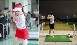 Trọng Hưng bị 'cà khịa' dáng chơi golf, Âu Hà My liền lên tiếng đầy dứt khoát