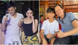 Vừa vướng nghi vấn sống chung, Lệ Quyên đã có hành động gắn kết tình cảm giữa con riêng và tình trẻ Lâm Bảo Châu