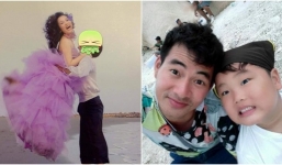 Vợ Xuân Bắc tiết lộ về quá khứ 'lực điền' của chồng, không quên tiết lộ về cách hiệu quả để 'rút' tiền mừng tuổi của bé Bi