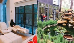 Phan Như Thảo khoe không gian tựa chốn tiên cảnh bên trong căn biệt thự triệu đô được ông xã đại gia tặng