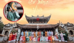 Lóa mắt trước bộ ảnh kỷ yếu 'cổ phục Việt' 70 triệu đồng của học sinh Nghệ An