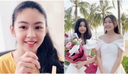 Gái út nhà Quyền Linh khoe vẻ đẹp trong trẻo tuổi dậy thì, hứa hẹn là mỹ nhân Việt chẳng 'thua chị kém em'